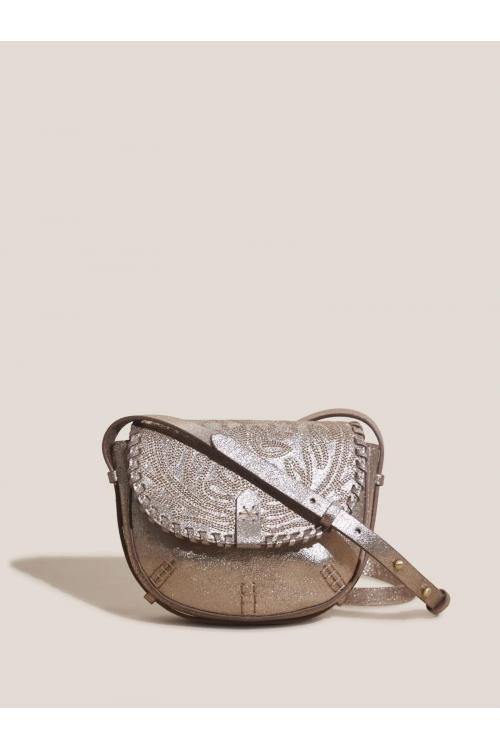 White Stuff Selena Mini Leather Crossbody