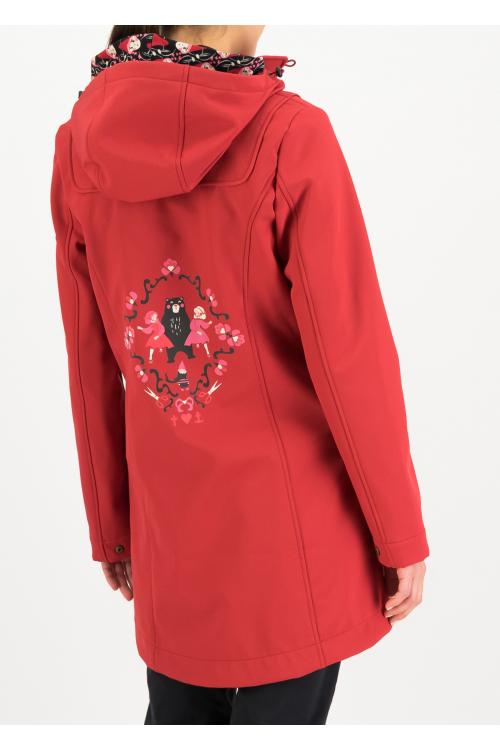 Blutsgeschwister Jacke Wild Weather in red magical heart