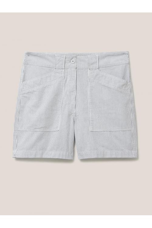 White Stuff Tessa Chino Shorts Ivory Mlt