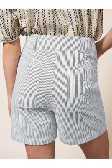 White Stuff Tessa Chino Shorts Ivory Mlt