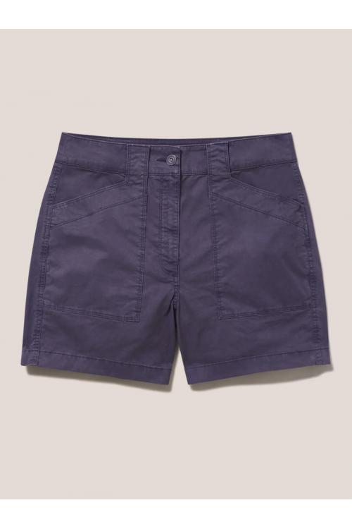 White Stuff Tessa Chino Shorts Dusty Purple