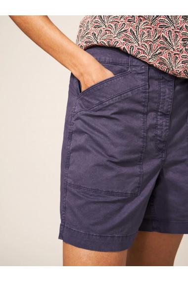 White Stuff Tessa Chino Shorts Dusty Purple