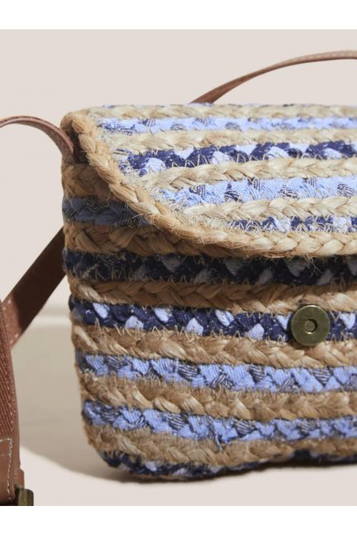 White Stuff Eleonora Jute Mini Crossbody