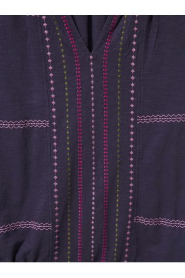 White Stuff SUNRISE EMBROIDERED VEST Purple Mlt