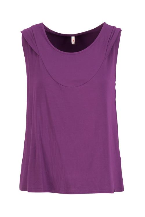 Blutsgeschwister Ärmelloses-Shirt Sporty Romance in amour violet