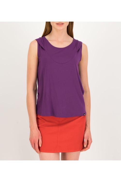 Blutsgeschwister Ärmelloses-Shirt Sporty Romance in amour violet