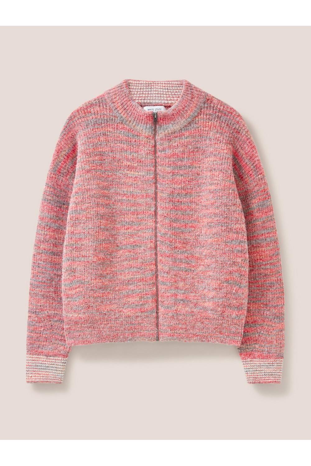 White Stuff WEEKEND BOMBER in PINK MLT