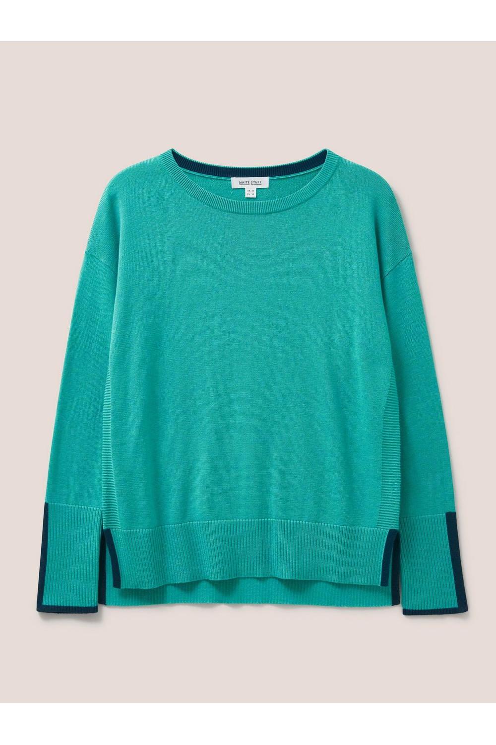 White Stuff OLIVE JUMPER  in BRT BLUE