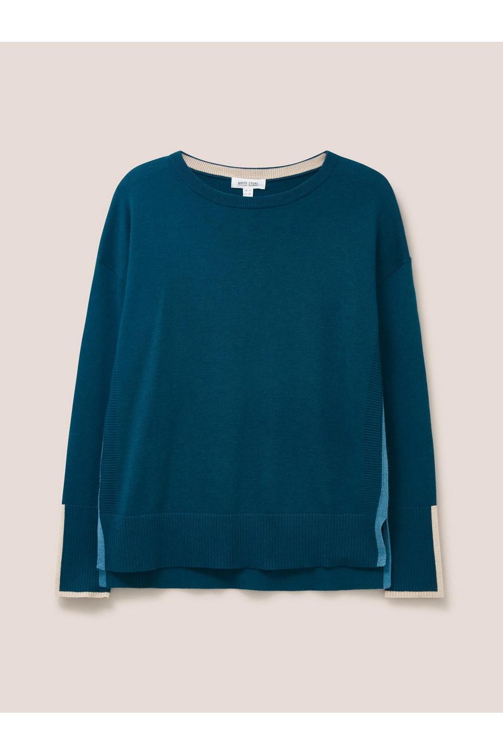 White Stuff OLIVE JUMPER  in DK TEAL