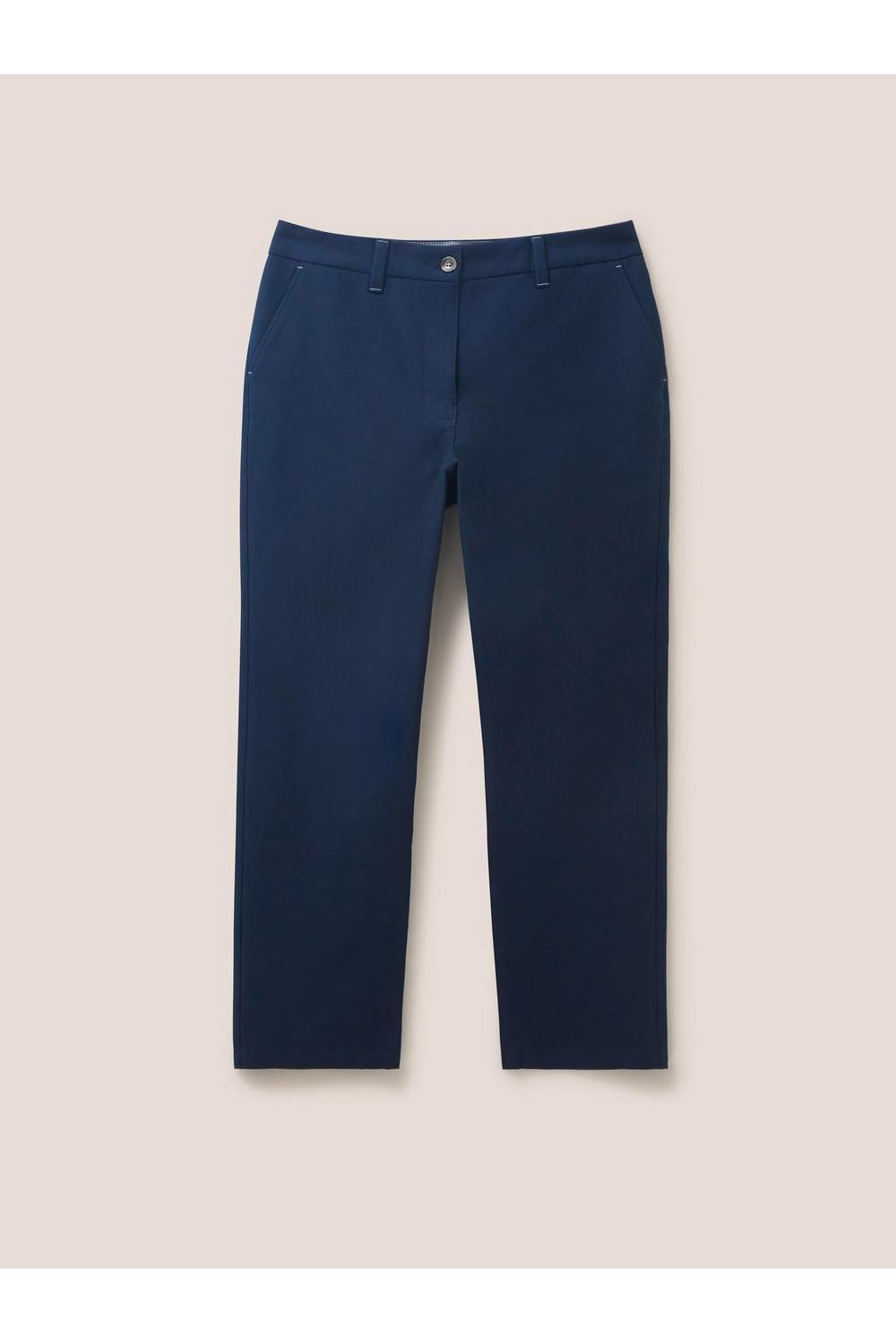 White Stuff Savannah Stretch Trousers in DARK NAVY