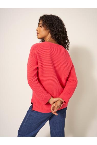 White Stuff JANA JUMPER in BRT PINK