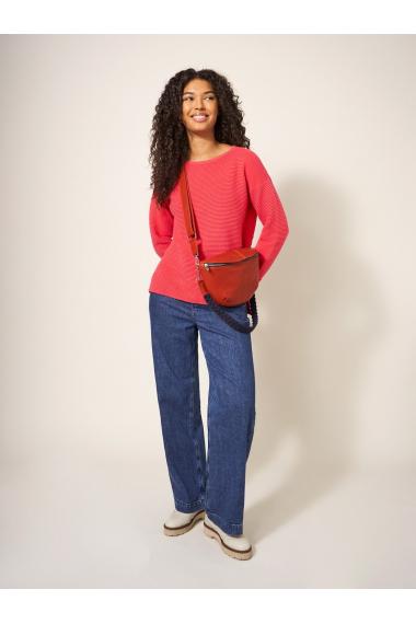 White Stuff JANA JUMPER in BRT PINK