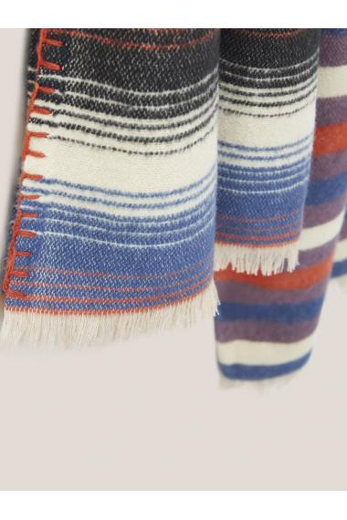 White Stuff Selma Midweight Scarf in BLUE MLT