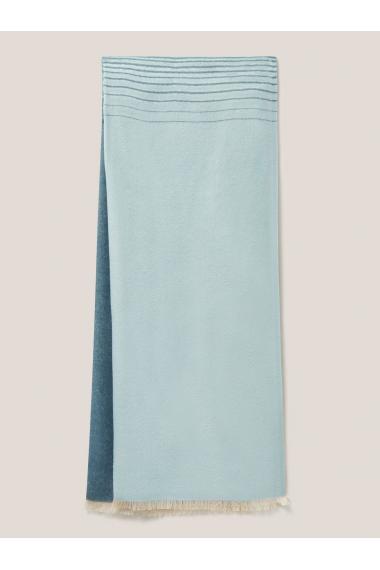 White Stuff Selma Midweight Scarf in BRT TEAL