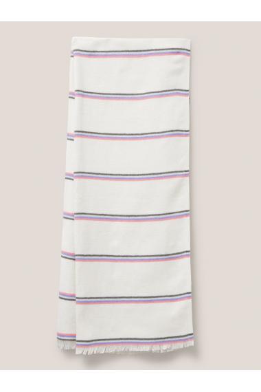 White Stuff Selma Midweight Scarf in PINK MLT