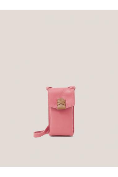 White Stuff Lola Phone Bag in MID PINK