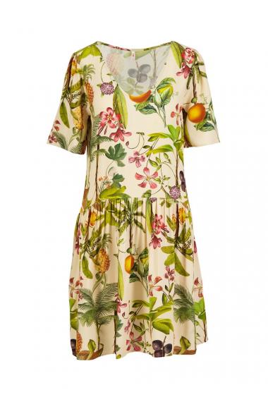 Blutsgeschwister Midi-Kleid Hang on Honey Summer in jardin fruitier madmoizelle