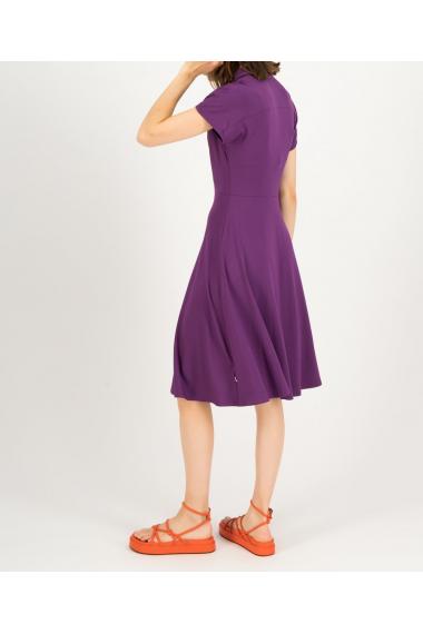 Blutsgeschwister Midi-Kleid Hédoniste d'été in amour violet