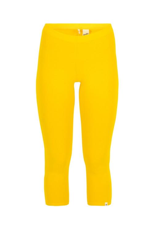 Blutsgeschwister Leggings Cropped Laune Legs in jaune soleil