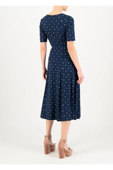 Blutsgeschwister Midi-Kleid Seriously Happy in night meadow