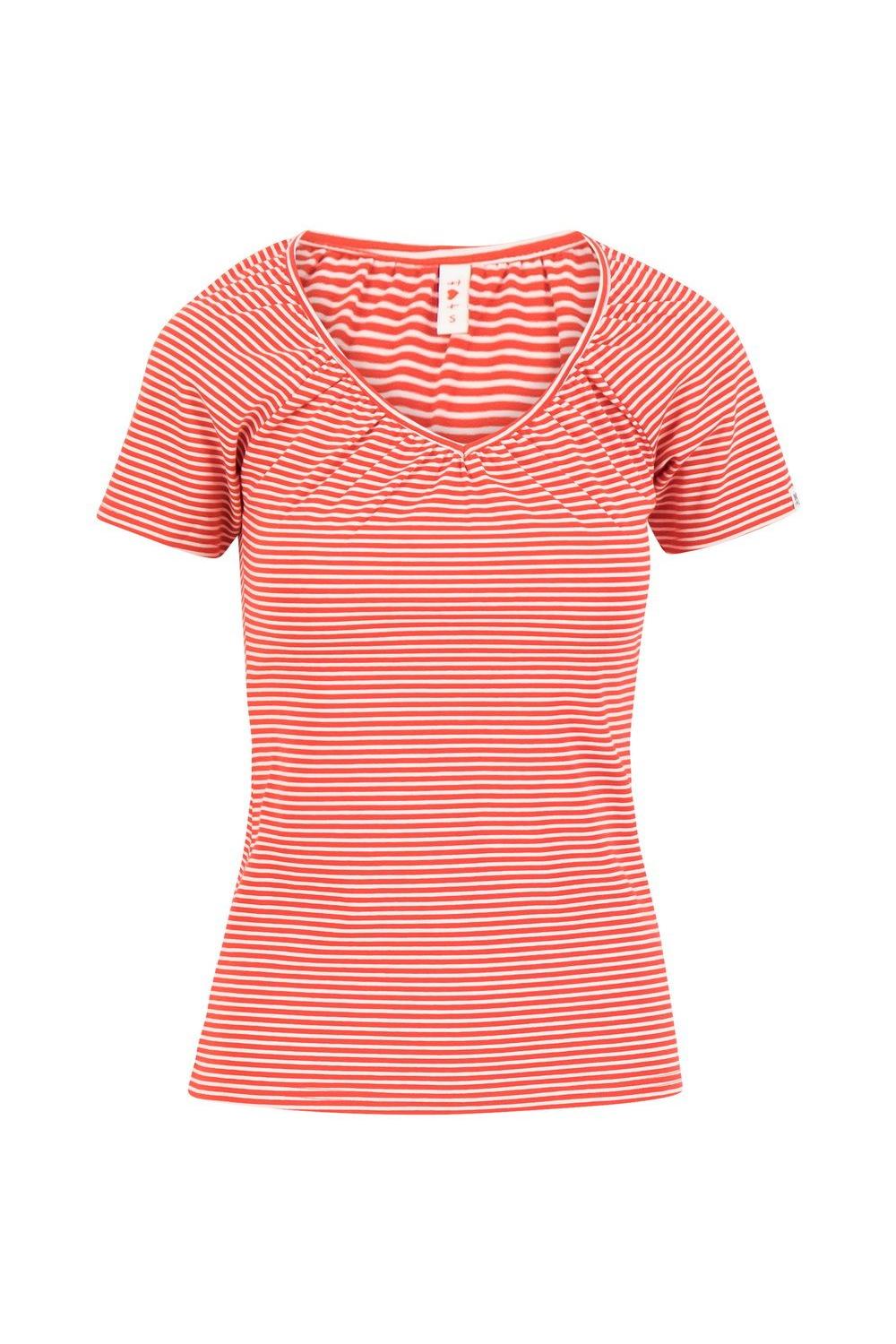 Blutsgeschwister KurzarmShirt Sailordarling in hot stripe