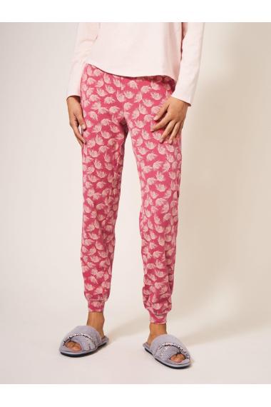 White Stuff Freya Jersey Jogger 439714 in PINK MULTI