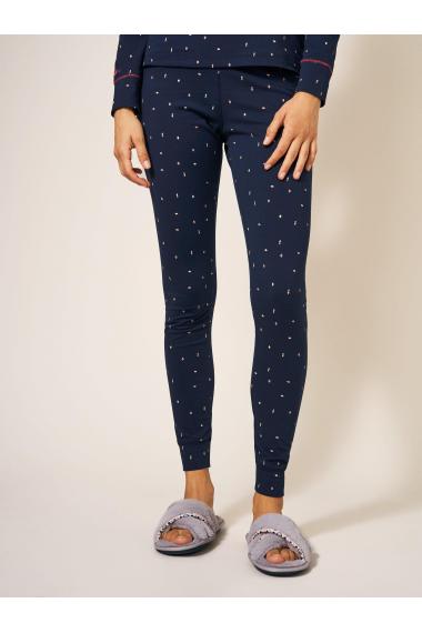 White Stuff Selena Jersey Legging 439713 in NAVY MULTI