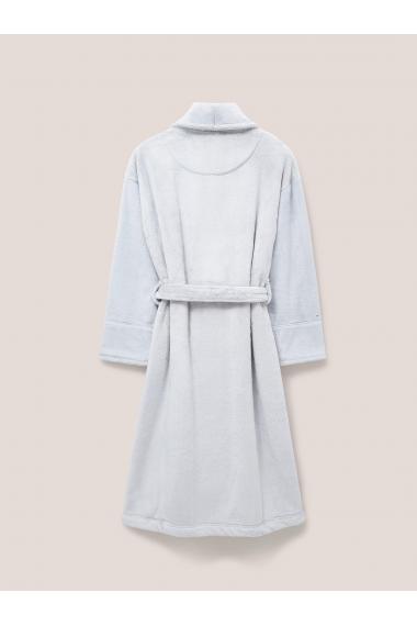 White Stuff Clover Cosy Dressing Gown 439715 in LIGHT GREY