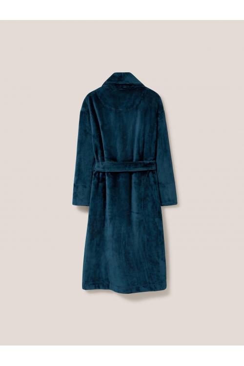 White Stuff Clover Cosy Dressing Gown 439715 in DARK TEAL