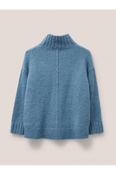 White Stuff FRIEDA JUMPER 439896 in MID BLUE