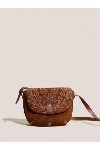 White Stuff SERENA EMBROIDERED SADDLE BAG