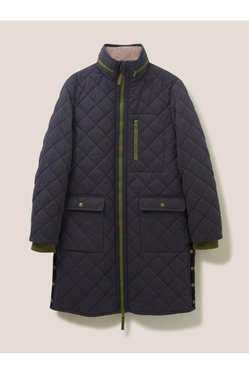 White Stuff Luckie Quilted Coat