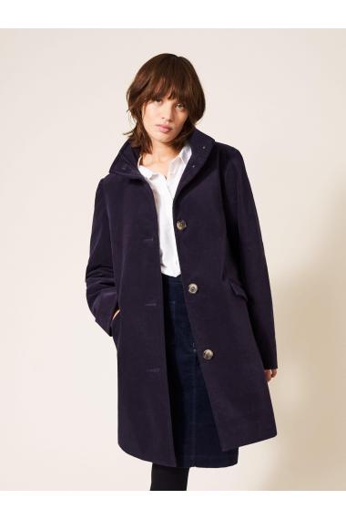 White Stuff Karla Velvet Coat