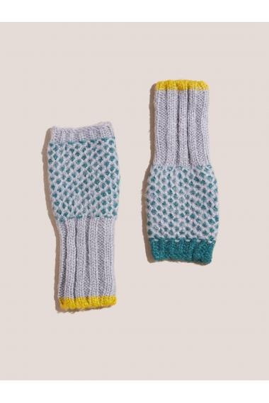 White Stuff HONEYCOMB KNITTED GLOVE