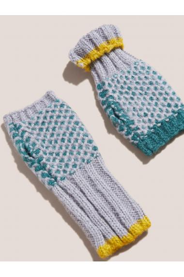 White Stuff HONEYCOMB KNITTED GLOVE