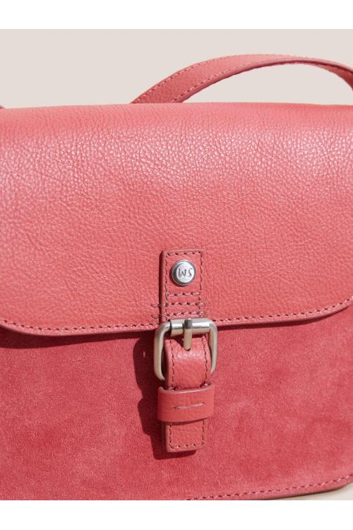 White Stuff EVE BUCKLE LEATHER SATCHEL