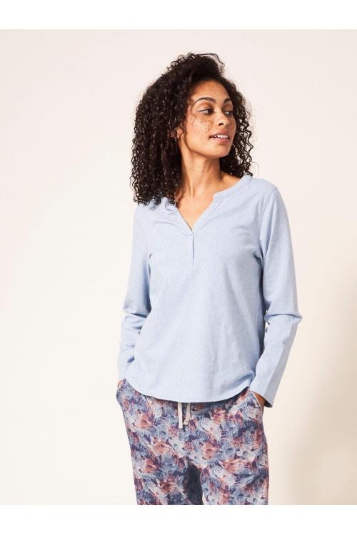 White Stuff Berry Organic PJ Top