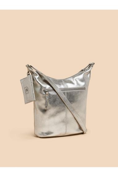 White Stuff Fern Leather Crossbody