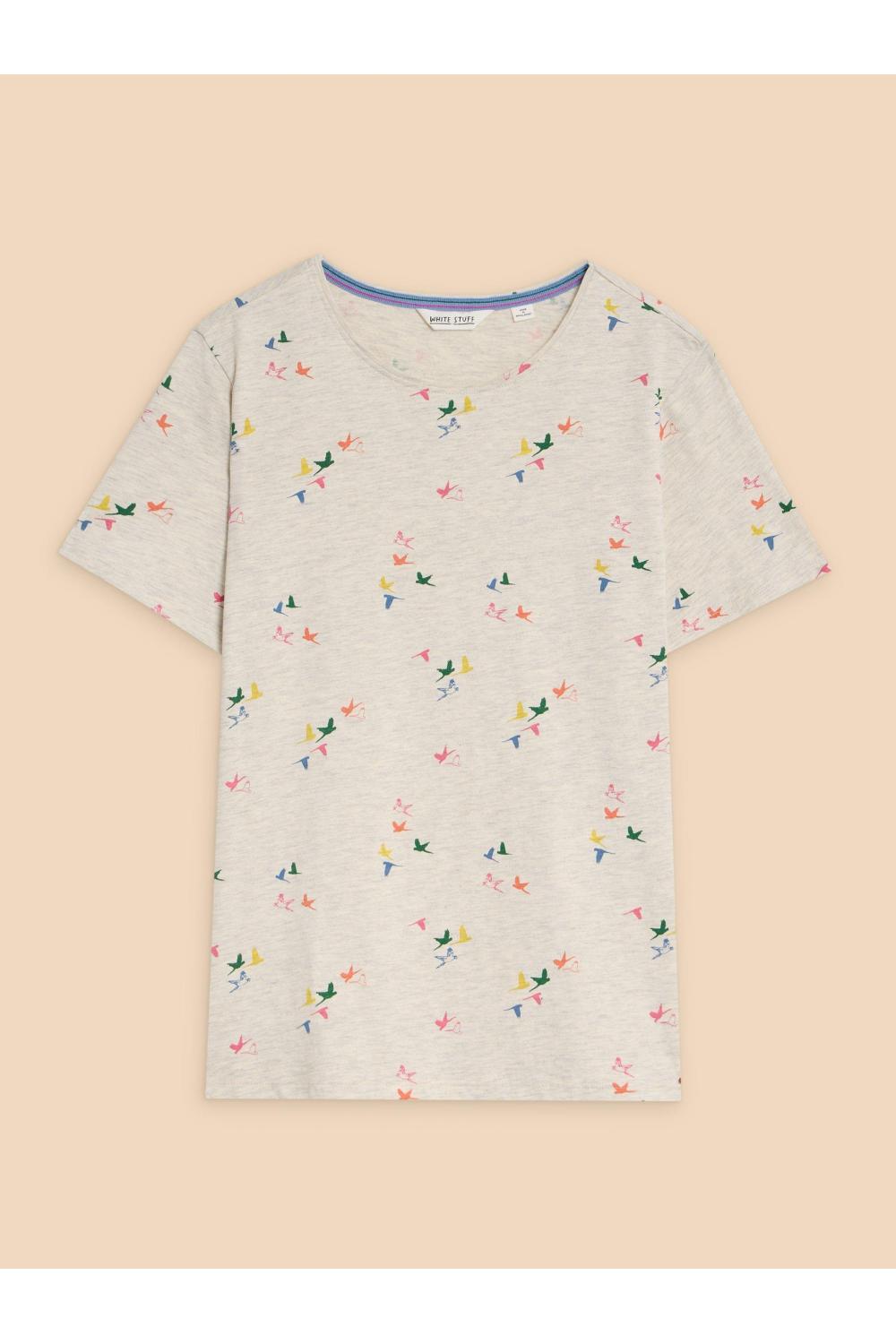 White Stuff ABBIE PRINT TEE