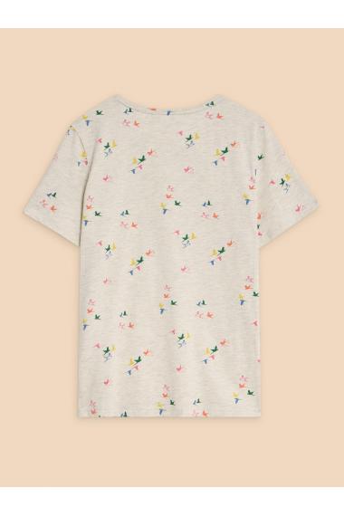 White Stuff ABBIE PRINT TEE