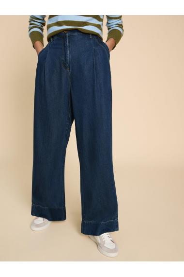 White Stuff Kerry Wide Leg Denim Trouser