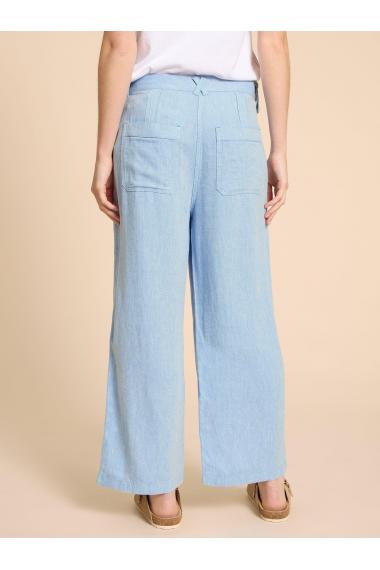 White Stuff Harper Linen Blend Trouser