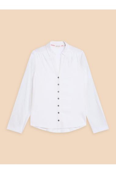 White Stuff ANNIE MIX JERSEY SHIRT