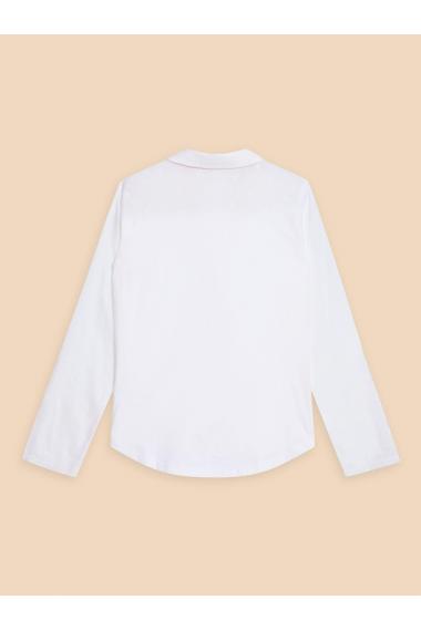 White Stuff ANNIE MIX JERSEY SHIRT