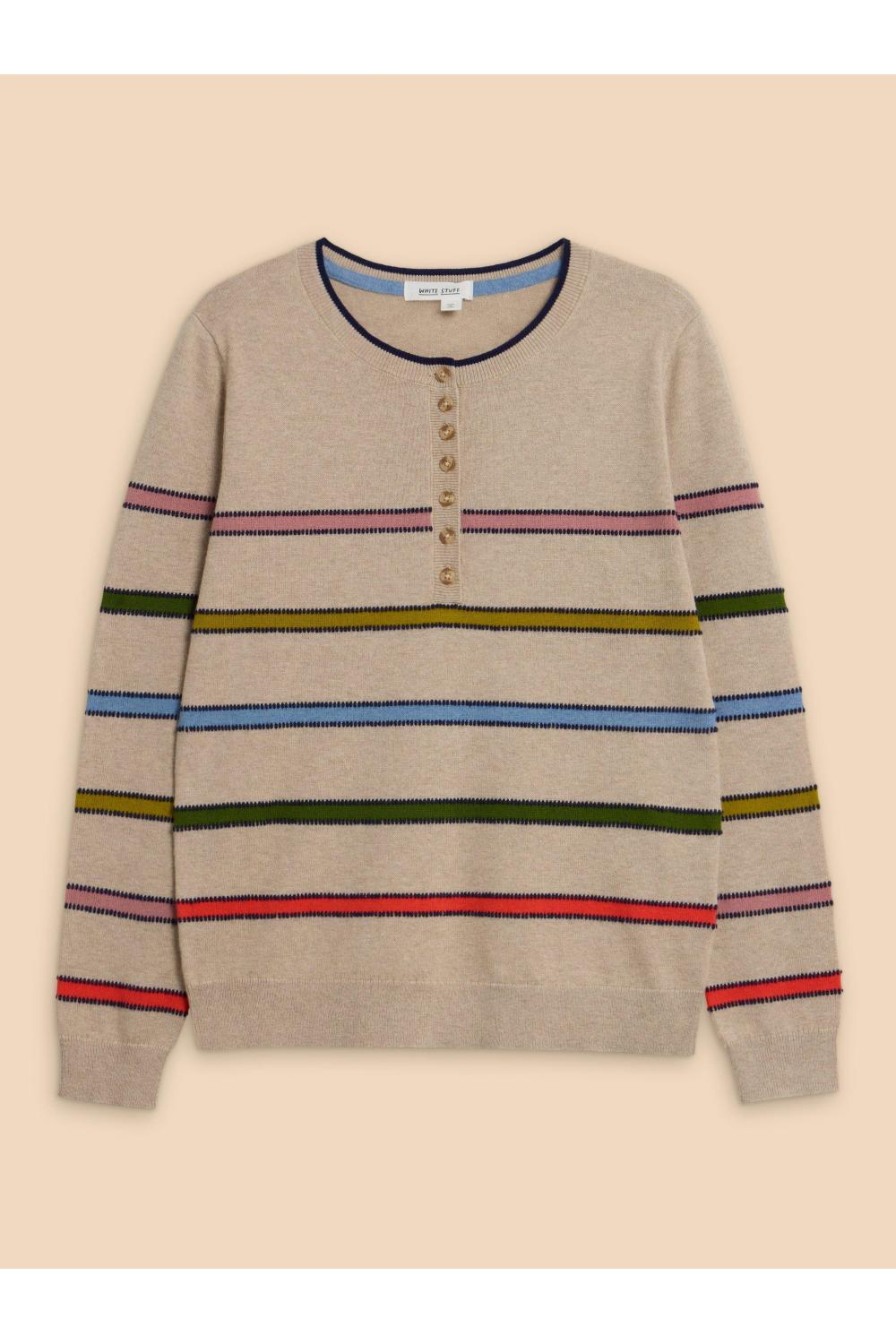 White Stuff SIENNA STRIPE JUMPER