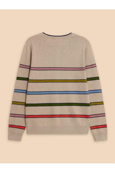 White Stuff SIENNA STRIPE JUMPER