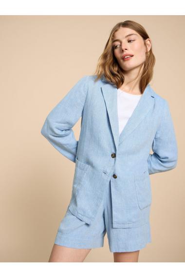 White Stuff Loren Linen Blazer