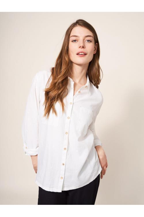 White Stuff Sophie Organic Cotton Shirt