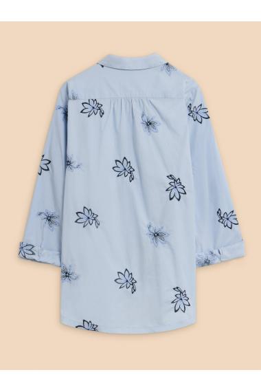 White Stuff Sophie Embroidered Shirt