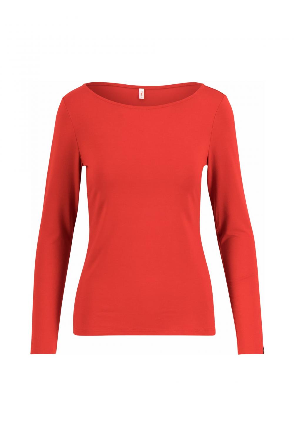 Blutsgeschwister Langarm-Shirt Sweet Sailorette in red hot flames, Gr. S